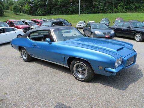 1972 Pontiac GTO for sale at Oldie but Goodie Auto Sales in Milton VT