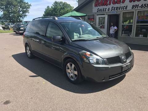 2004 Nissan Quest for sale at Hartley Auto Sales & Service in Milton VT