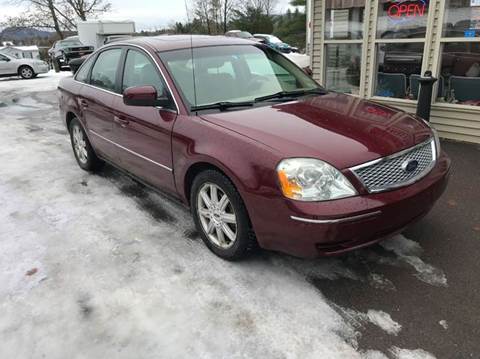 2005 Ford Five Hundred for sale at Oldie but Goodie Auto Sales in Milton VT