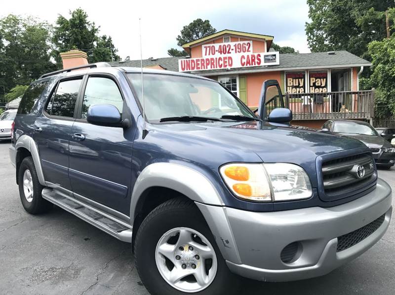 2002 Toyota Sequoia for sale at Underpriced Cars in Marietta GA