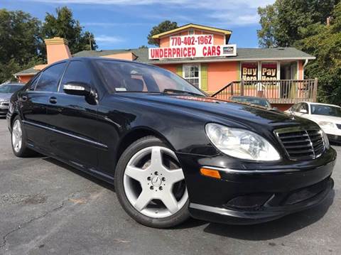 2005 Mercedes-Benz S-Class for sale at Underpriced Cars in Woodstock GA