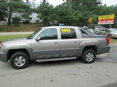 2002 Chevrolet Avalanche for sale at Greg's Auto Village in Windham NH