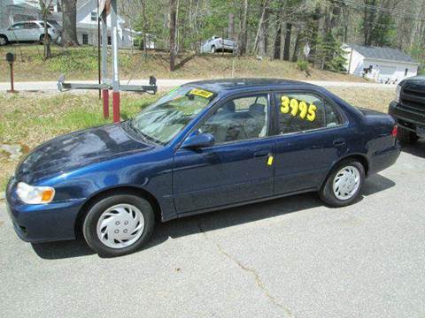 2001 Toyota Corolla for sale at Greg's Auto Village in Windham NH