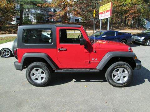 2008 Jeep Wrangler for sale at Greg's Auto Village in Windham NH