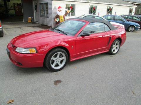 1999 Ford Mustang SVT Cobra for sale at Greg's Auto Village in Windham NH