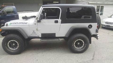 2006 Jeep Wrangler for sale at Greg's Auto Village in Windham NH