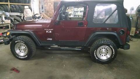 2002 Jeep Wrangler for sale at Greg's Auto Village in Windham NH