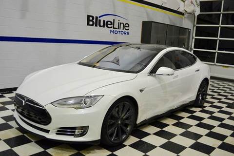 2013 Tesla Model S for sale at Blue Line Motors in Winchester VA