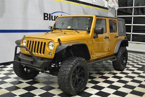 2014 Jeep Wrangler Unlimited for sale at Blue Line Motors in Winchester VA