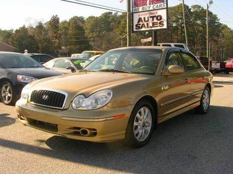 2004 Hyundai Sonata for sale at Deer Park Auto Sales Corp in Newport News VA