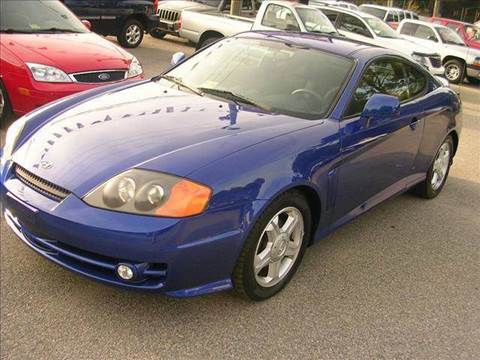 2004 Hyundai Tiburon for sale at Deer Park Auto Sales Corp in Newport News VA