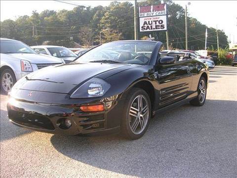 2003 Mitsubishi Eclipse for sale at Deer Park Auto Sales Corp in Newport News VA