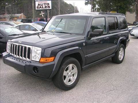 2007 Jeep Commander for sale at Deer Park Auto Sales Corp in Newport News VA
