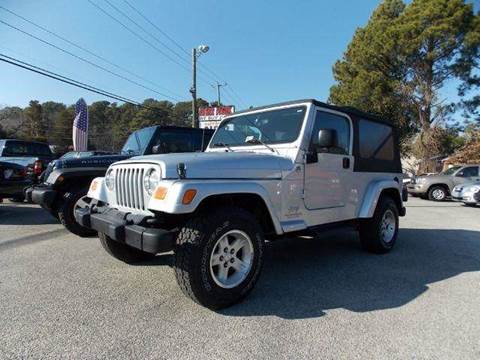 2006 Jeep Wrangler for sale at Deer Park Auto Sales Corp in Newport News VA