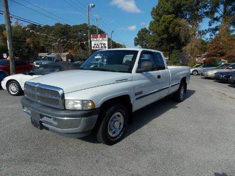 1998 Dodge Ram Pickup 2500 for sale at Deer Park Auto Sales Corp in Newport News VA