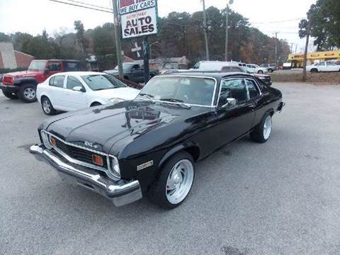 1973 Chevrolet Nova for sale at Deer Park Auto Sales Corp in Newport News VA