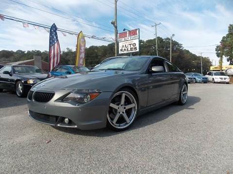 2005 BMW 6 Series for sale at Deer Park Auto Sales Corp in Newport News VA