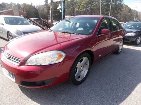 2006 Chevrolet Impala for sale at Deer Park Auto Sales Corp in Newport News VA