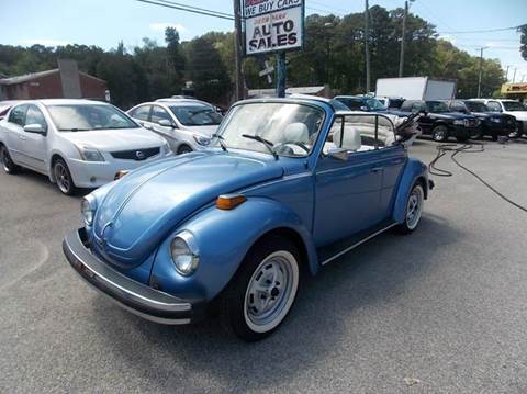 1978 Volkswagen Beetle Convertible for sale at Deer Park Auto Sales Corp in Newport News VA