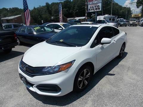 2014 Honda Civic for sale at Deer Park Auto Sales Corp in Newport News VA