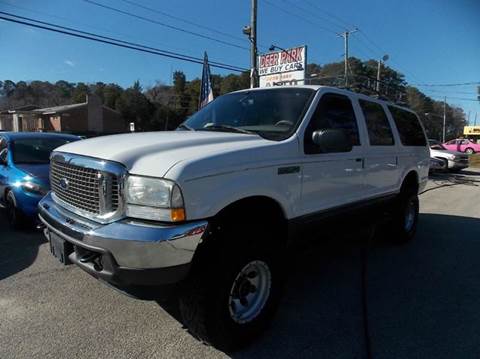 2002 Ford Excursion for sale at Deer Park Auto Sales Corp in Newport News VA