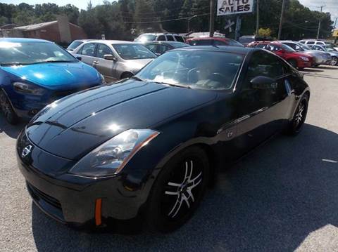 2005 Nissan 350Z for sale at Deer Park Auto Sales Corp in Newport News VA