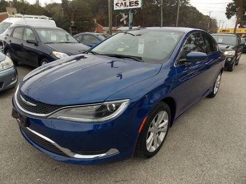 2015 Chrysler 200 for sale at Deer Park Auto Sales Corp in Newport News VA