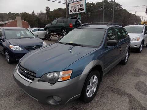 2005 Subaru Outback for sale at Deer Park Auto Sales Corp in Newport News VA