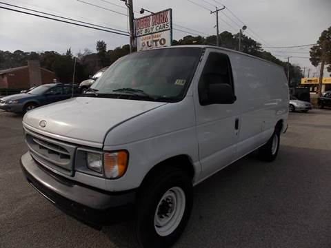 2001 Ford E-Series Cargo for sale at Deer Park Auto Sales Corp in Newport News VA