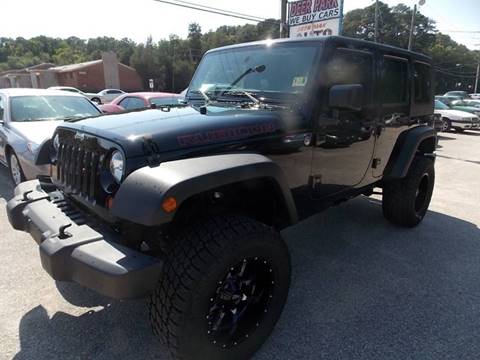 2016 Jeep Wrangler Unlimited for sale at Deer Park Auto Sales Corp in Newport News VA