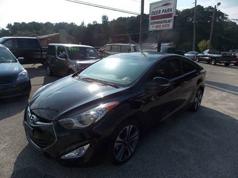 2013 Hyundai Elantra Coupe for sale at Deer Park Auto Sales Corp in Newport News VA