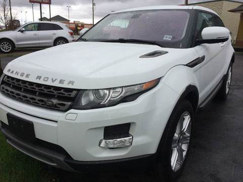 2013 Land Rover Range Rover Evoque Coupe for sale at Maroun's Motors, Inc in Boardman OH