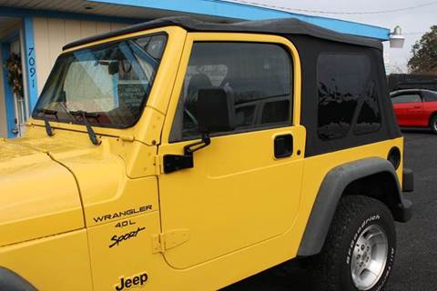 2000 Jeep Wrangler for sale at Shoreline Auto Sales LLC in Berlin MD