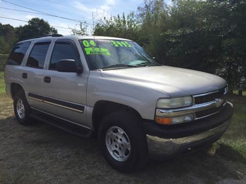 2004 Chevrolet Tahoe for sale at Nationwide Liquidators in Angier NC