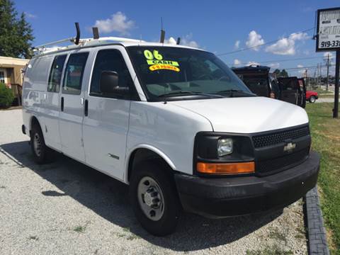 2006 Chevrolet Express Cargo for sale at Nationwide Liquidators in Angier NC