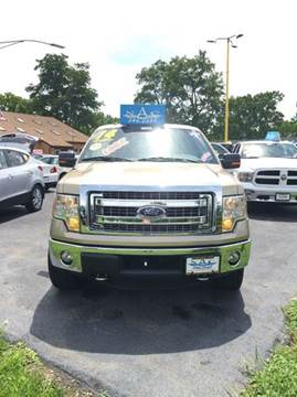 2014 Ford F-150 for sale at North American Credit Inc. in Waukegan IL