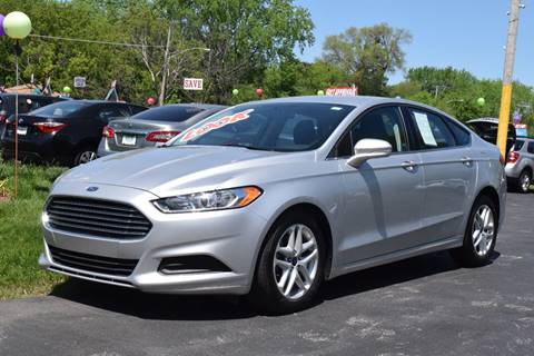 2016 Ford Fusion for sale at North American Credit Inc. in Waukegan IL