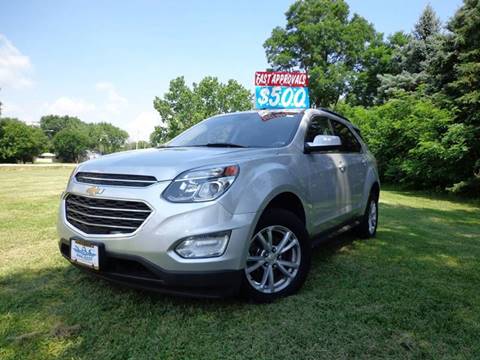 2016 Chevrolet Equinox for sale at North American Credit Inc. in Waukegan IL