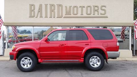 2000 Toyota 4Runner for sale at BAIRD MOTORS in Clearfield UT