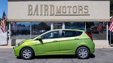 2014 Hyundai Accent for sale at BAIRD MOTORS in Clearfield UT