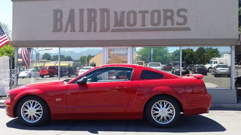 2007 Ford Mustang for sale at BAIRD MOTORS in Clearfield UT