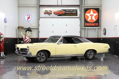 1967 Pontiac GTO for sale at STREET DREAMS TEXAS in Fredericksburg TX