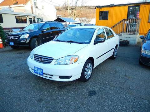 2003 Toyota Corolla for sale at East Coast Auto Trader in Wantage NJ