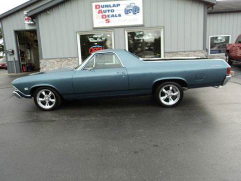 1968 Chevrolet El Camino for sale at Dunlap Auto Deals in Elkhart IN