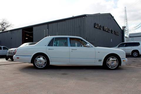2009 Bentley Arnage for sale at TEXAN RV, LTD   Dba. AUTO & RV WORLD OF TEXAS. in Katy TX