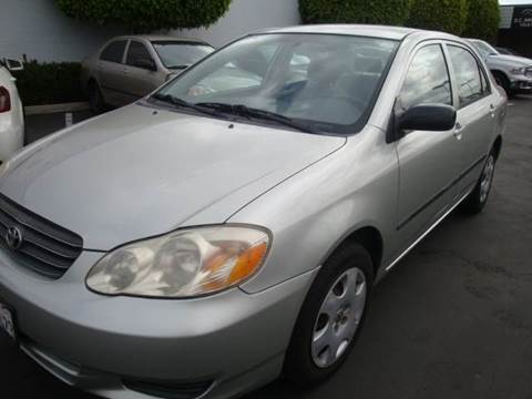 2003 Toyota Corolla for sale at AUTOSHOPPER PLACE INC in Buena Park CA