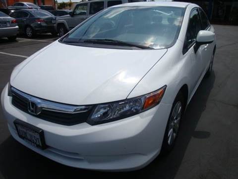 2012 Honda Civic for sale at AUTOSHOPPER PLACE INC in Buena Park CA