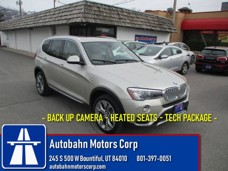 2017 BMW X3 xDrive28i (image 1)