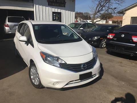 2014 Nissan Versa Note for sale at DFW AUTO FINANCING LLC in Dallas TX