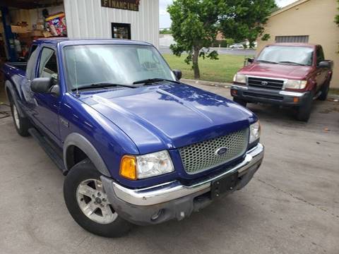 2003 Ford Ranger for sale at DFW AUTO FINANCING LLC in Dallas TX
